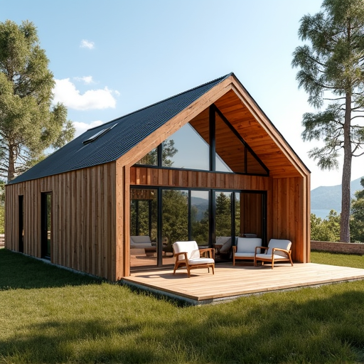 معرفی خانه پیش ساخته چوبی وودی هوس ،زمان ساخت ،مزایا و معایب