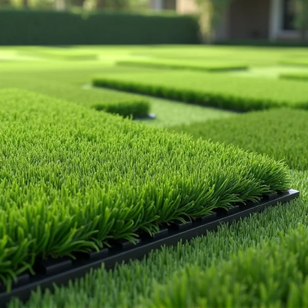 قیمت تایل چمن مصنوعی در سال 1404 کاربرد ،معایب و مزایا و ابعاد آن