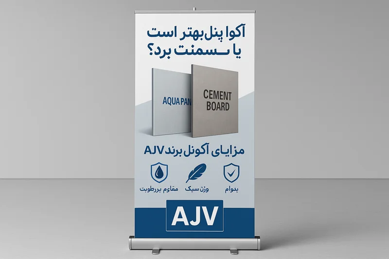 آکوا پنل بهتر است یا سمنت برد؟