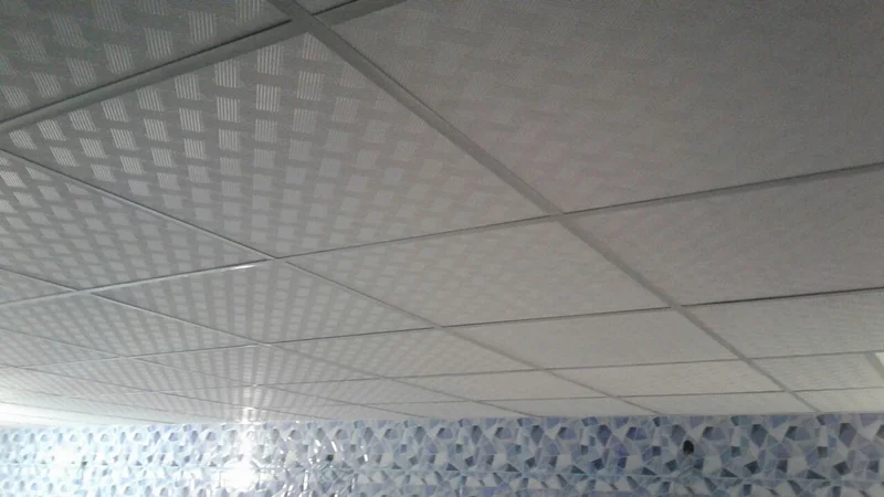 سقف کاذب تایل گچی ای جی وی مناسب سقف سوله ها