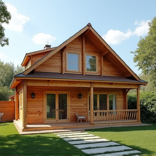 خانه های پیش ساخته چوبی در ایران