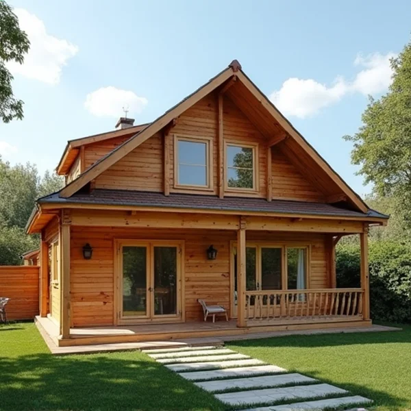 خانه های پیش ساخته چوبی در ایران