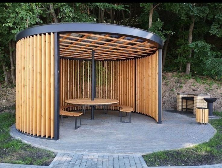 قیمت پرگولای گرد چوبی و  امکانات آن