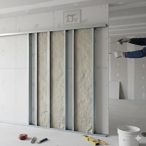 بررسی تخصصی سیستمهای درایوال و سقف کاذب در معماری مدرن با تکنولوژی AJV